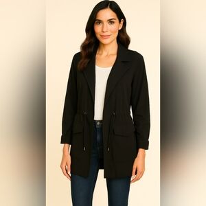 Apt. 9 Women's Black Utility Jacket